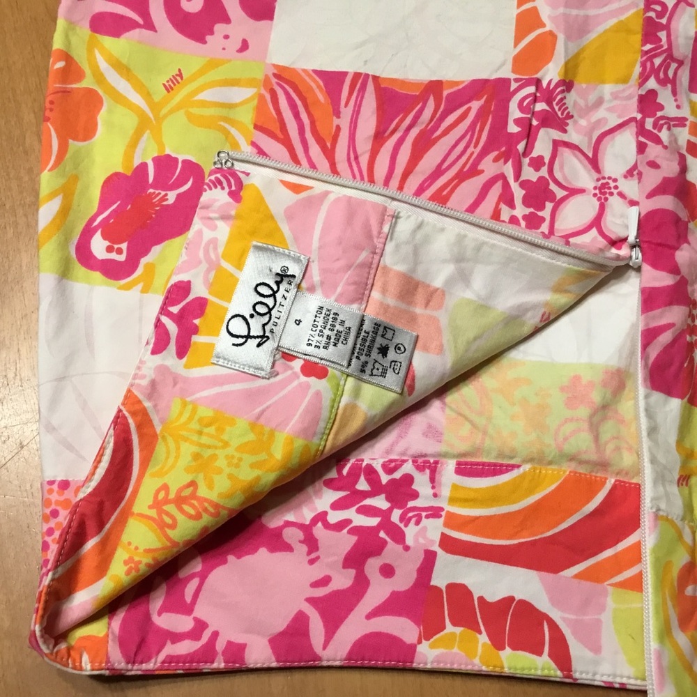 Lily Pulitzer flowered skort